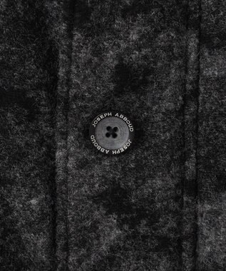 JOSEPH ABBOUD MOUNTAIN 【イタリア素材/ECOファー/9ポケット/ダウン/男女兼用】スライバーカモフラージュ　ダウンコート グレー系7