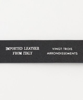 23区  【滝沢眞規子さん着用】ロングベルト シルバー系