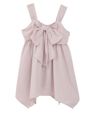 earth music&ecology リボンイレヘムチュニック