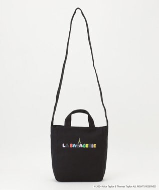 LA BAGAGERIE BARBAPAPA×LA BAGAGERIE   バーバパパコラボ　2WAYバッグ　Ｓ ブラック