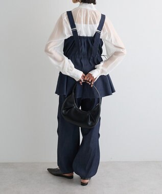 Green Parks ウ゛ィンテージペプラムオールインワン Indigo