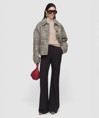 JOSEPH ギャバジンストレッチトラウザーズ TAFIRA Cocoa