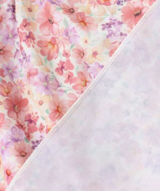 ANY KIDS 花柄 チュニック 水着 ピンク系花柄