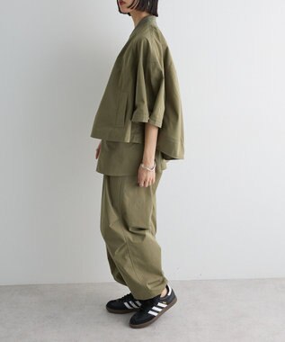 Green Parks ウ゛ィンテージペプラムオールインワン Khaki