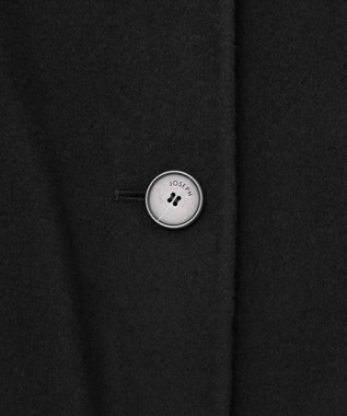 JOSEPH 【FOUNDATIONS】【AW23】ダブルフェイスカシミヤ　ミッドレングスコート Black