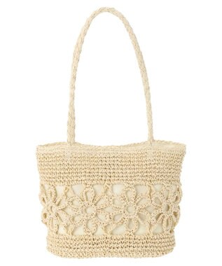 earth music&ecology フラワーペーパートート