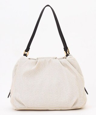 LA BAGAGERIE ナチュラルタックトート ホワイト