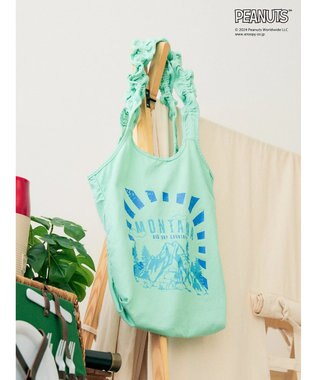 AMERICAN HOLIC ピグメントフリルＢＡＧ／ＰＥＡＮＵＴＳ Mint