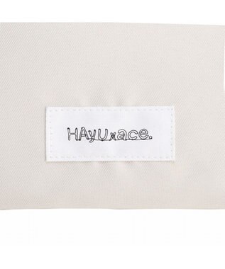 ACE BAGS & LUGGAGE HAyU × ace.  フラットポーチ 3点セット 猫柄 17825 アイボリー