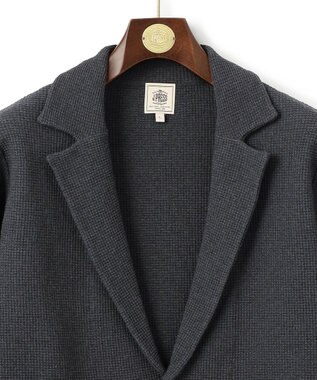 J.PRESS MEN 【WEB・一部店舗限定】ニットジャケット グレー系