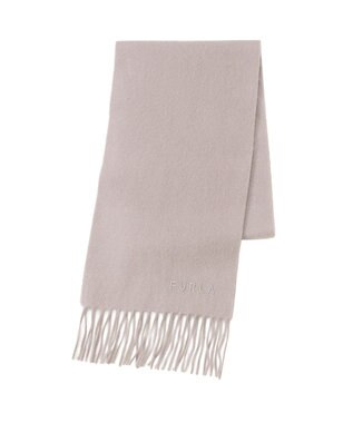 MOONBAT FURLA(フルラ）カシミヤ100％ 無地 プチマフラー モカブラウン