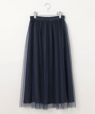 自由区 L 【WEB限定・マルチウェイ・洗える】リバーシブルスカートセットアップ ワンピース ネイビー