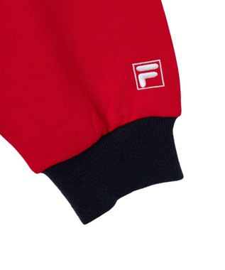 WEGO 【ユニセックス着用ITEM】別注FILAパネル切替プルオーバー レッドその他