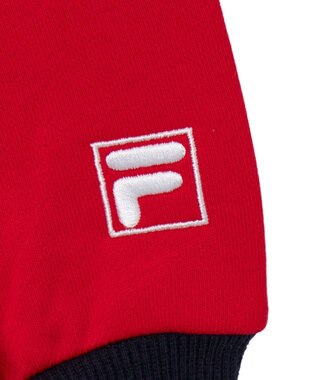 WEGO 【ユニセックス着用ITEM】別注FILAパネル切替プルオーバー レッドその他