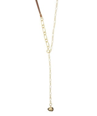 Green Parks ｅｖｅｒｙ　ｗａｌｋ２ＷＡＹコードＭｉｘチェーンネックレス Gold