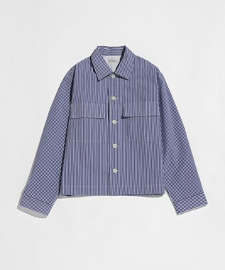 LENO LONDON STRIPE WORK SHIRTS / ロンドンストライプワークシャツ BLUE STRIPE