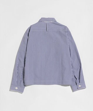 LENO LONDON STRIPE WORK SHIRTS / ロンドンストライプワークシャツ BLUE STRIPE