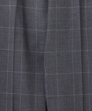 GOTAIRIKU ロングセラー【洗える/折り目加工/シワになりにくい/ウエストアジャスター】ウォッシャブル サマーウール100％パンツ_限定色(ノータック)23/24年モデル ライトグレー系4