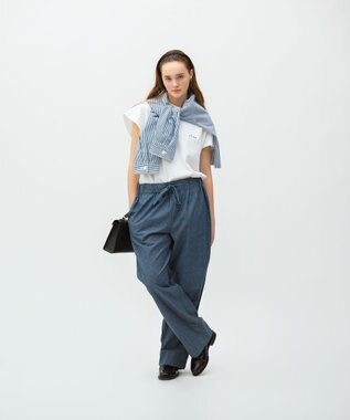 LENO LONDON STRIPE WORK SHIRTS / ロンドンストライプワークシャツ BLUE STRIPE