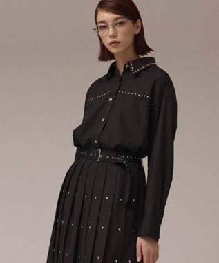 GRACE CONTINENTAL メタルホットフィットシャツ