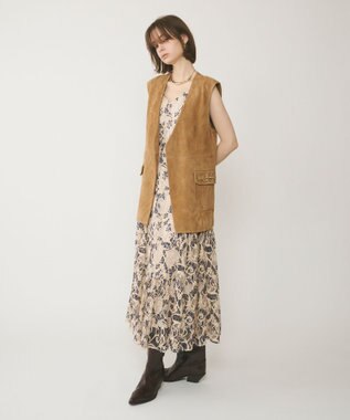 GRACE CONTINENTAL レースキャミロングワンピース キナリ