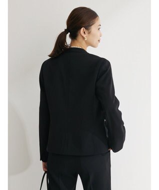 Green Parks ｅｆ－ｄｅ　ストレッチツイルカラーレスジャケット Black