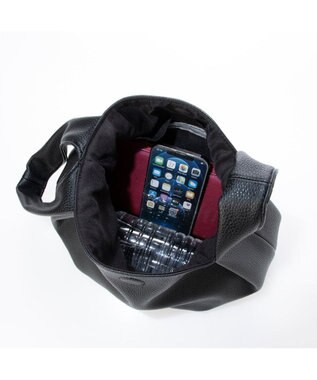 UNBILLION カシュカシュ cachecache / ワンハンドルラウンドバッグ ブラック