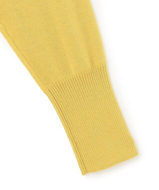 23区 【洗える】ウールテンジク Vネック ニット イエロー系