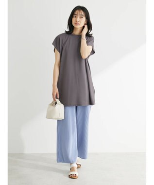 Green Parks ・ＳＵＧＡＲ　ＳＰＯＯＮラッシュガードフレンチチュニック Charcoal Gray