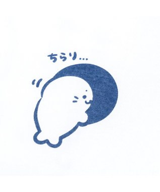 Mother garden しろたん 半袖 Ｔシャツ 《しろたんも見ている》 ユニセックス ホワイト