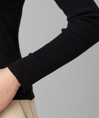 Chacott Chacott BALANCE ホリデーラメロングスリーブTシャツ ブラック