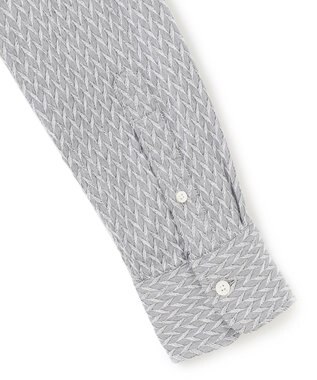 JOSEPH HOMME アロージャガードストレッチ　レギュラーカラーシャツ ライトグレー系