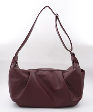 WEGO 【ユニセックス着用ITEM】タックポケットBIGショルダー ワイン