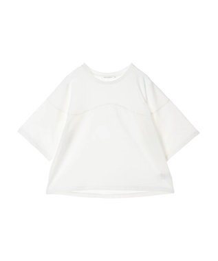 AMERICAN HOLIC ラウンド切り替えカットプルオーバー Off White