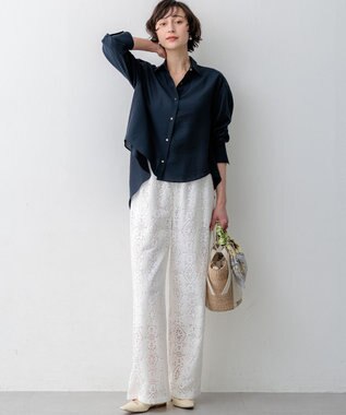 23区 manipuri ハーバルガーデン シルク スカーフ イエロー系