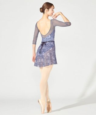 Chacott 巻きスカート ブルーPT