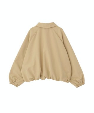 Green Parks 衿付きバルーンブルゾン Beige