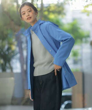 J.PRESS LADIES 【洗える】BASIC STRETCH DENIM ワイド ストレート デニム インディゴ系