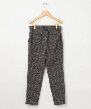 組曲 L 【洗える・WEB限定】2WAYウォームストレッチ テーパードパンツ グレー系3