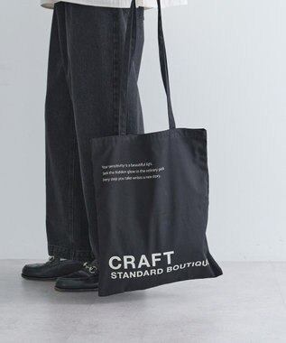 CRAFT STANDARD BOUTIQUE クラフトロゴトートバック Black