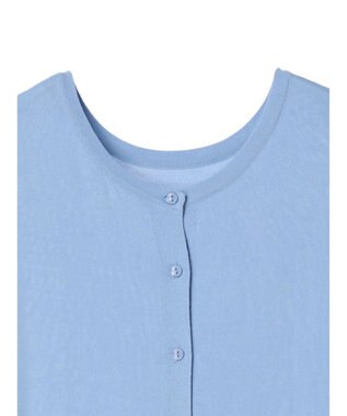 CRAFT STANDARD BOUTIQUE UVカット/接触冷感/洗える/ ニットワンピース Sax