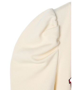 earth music&ecology ウラケロゴ短丈プルオーバー Ivory