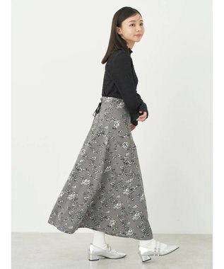 earth music&ecology シャーリングハイネックプルオーバー Black