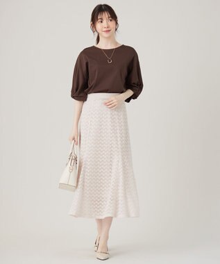 ANY SIS 【洗える】レースマーメイド スカート アイボリー