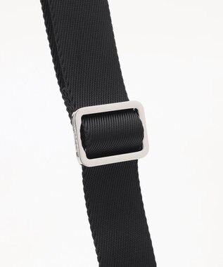 Y'SACCS サークルパッチショルダーバッグ ブラック