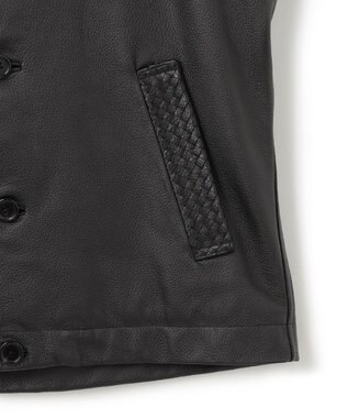 JOSEPH HOMME 【HIGH GRADE LINE】和牛レザー　レザーブルゾン ブラック系