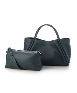 UNBILLION カシュカシュ cachechche / 通しハンドルシュリンク横長トート