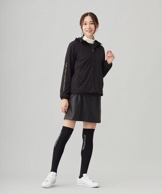 23区GOLF 【WOMEN】マルチウェイ ブルゾン＆リバーシブルベスト セットアイテム　気温の変化に対応 ブラック系