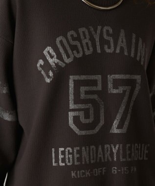 GRACE CONTINENTAL ナンバリングニットトップ グレー