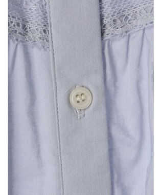 earth music&ecology ピンタックレースブラウス Sax